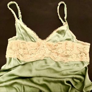 Heart moon star silk top